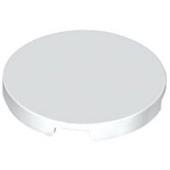 Tegel rond 3x3 White